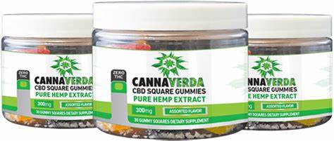 What is Cannaverda CBD Square Gummies & How Cannaverda CBD Gummies Works?