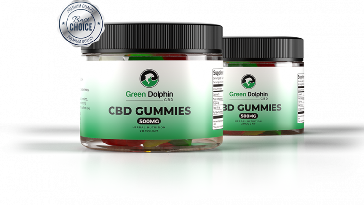 Green Dolphin CBD Gummies- Powerful Relief Without The High